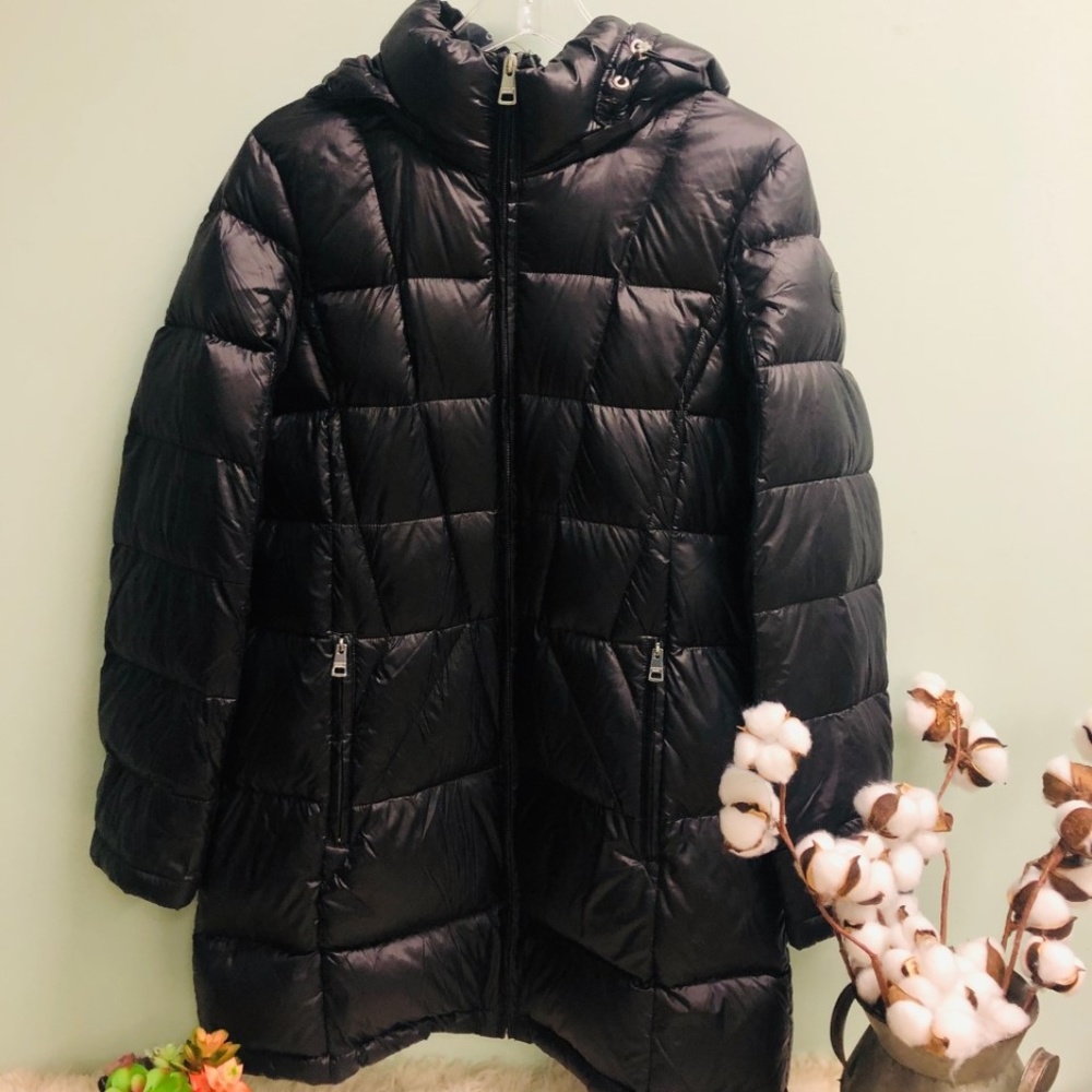 Andrew Marc | Women's Down Puffer Jacket | Black | Size Large